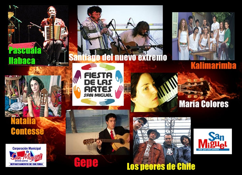 La Fiesta de las Artes se toma San Miguel el sábado 15 de octubre La Fiesta de las Artes se toma San Miguel el sábado 15 de octubre