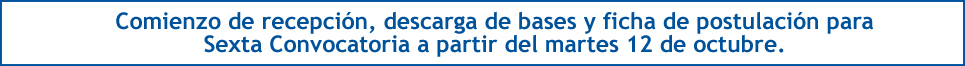 Convocatoria Sello Azul 2010